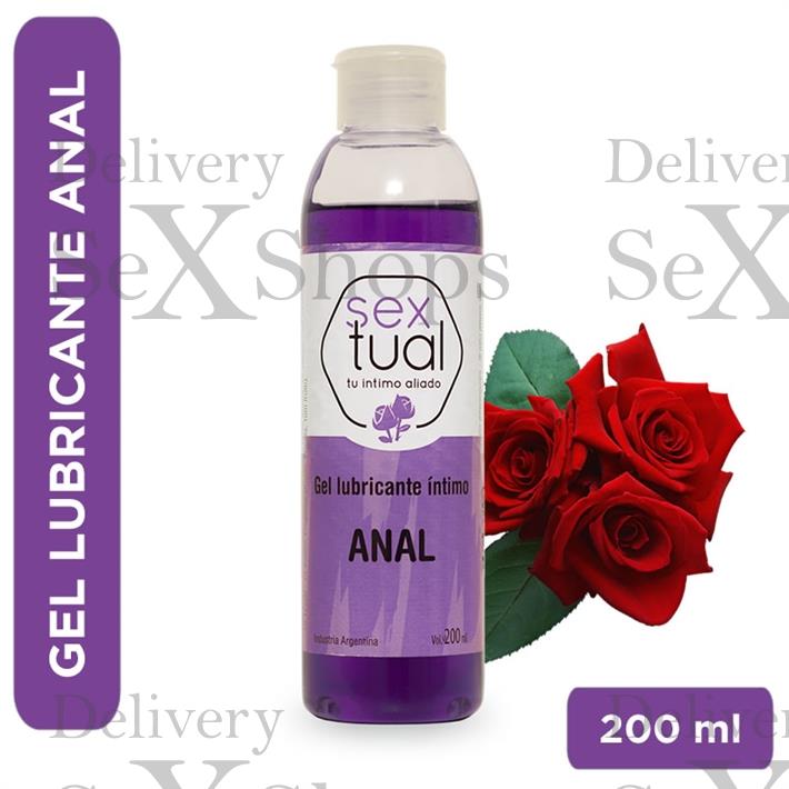  Gel anal con aroma a rosas 200 ml 